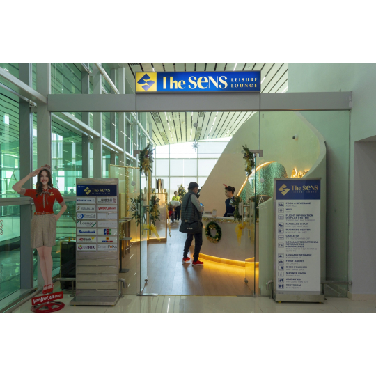 Vé Vào Phòng Chờ Sân Bay Phú Quốc – The Senses Lounge & Restaurant